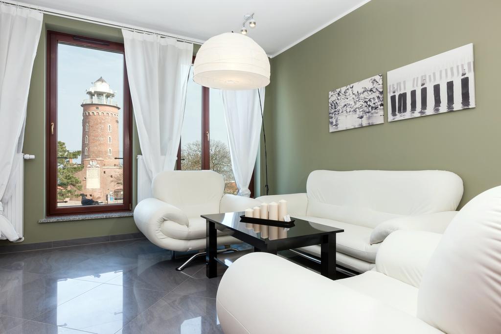 Jantar Apartamenty Deluxe Sea View Kolobrzeg Phòng bức ảnh